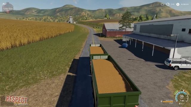 Mod Review Kamaz 65228 and Hook Lift Packs смотреть онлайн