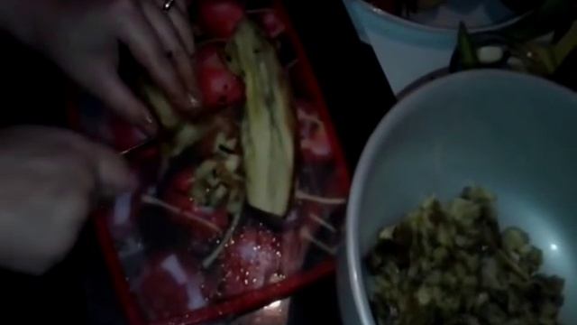 Баклажановая икра на мангале,Manqalda Badimcan Kurusu,Eggplant caviar on the grill смотреть онлайн