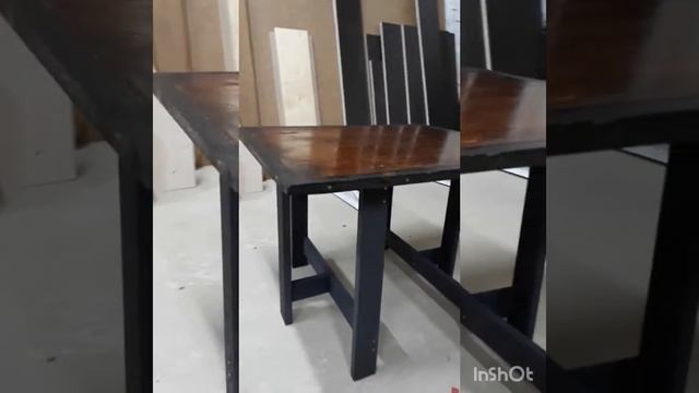 Coffee table in loft style. Журнальный столик в стиле лофт. смотреть онлайн