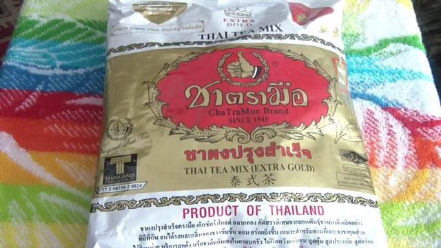 Оригинальный тайский чай золотой Original Thai Tea Mix Gold Label 400 гр смотреть онлайн
