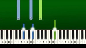 Princess Chelsea - The Cigarette Duet - EASY Piano Tutorial