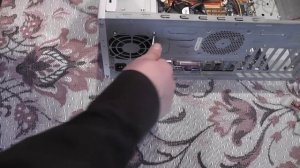 Подключение блока питания (БП) к материнской плате.