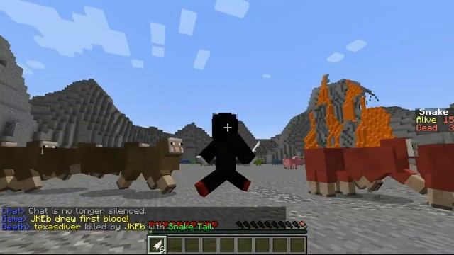 JIGSAW Does MINECRAFT (I Want To Play A Game...a Minecraft Mini-game!!)