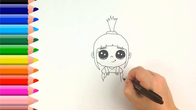 Как нарисовать Ванилопу фон Кекс | Ральф против интернета. Простая техника рисования для детей смотреть онлайн