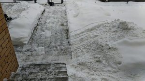 Скребок для снега. Доработка.
