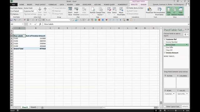 Accounts receivable excel - Quick Aging Report using Excel смотреть онлайн