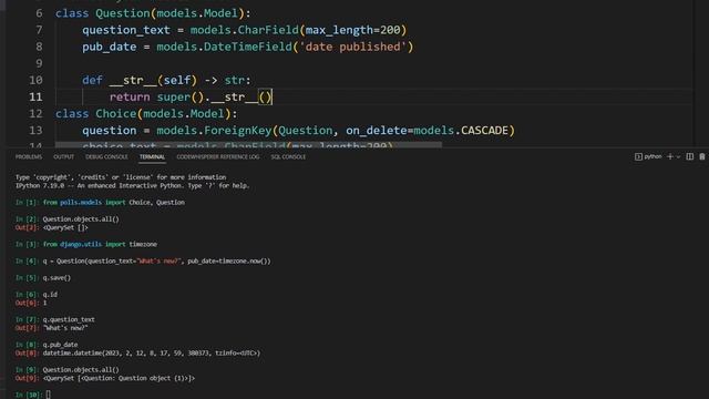 TỰ HỌC DJANGO CƠ BẢN #3: THÊM DỮ LIỆU SỬ DỤNG MANAGE SHELL смотреть онлайн