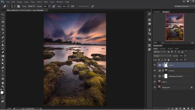 cara edit foto landscape menggunakan camera raw dan photoshop CC 2015 @rizaldby смотреть онлайн