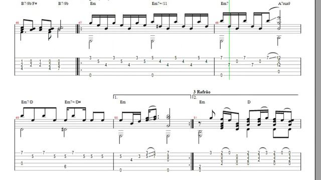 Dream On - Aerosmith - Fingerstyle/Chord Melody Tablatura & Partitura смотреть онлайн