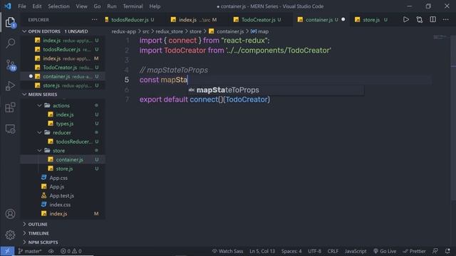 Redux Thunk Middleware Function - MERN Stack Series - 63 смотреть онлайн