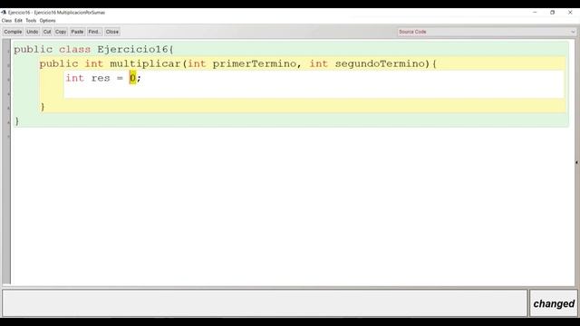 Ejercicio 16: Multiplicación de dos números naturales mediante sumas sucesivas. || Java смотреть онлайн
