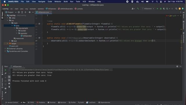 How To use All Operator In RxJava смотреть онлайн