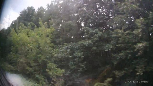 Липецк-Чугун-I - Чугун-II - Казинка (из окна поезда) смотреть онлайн