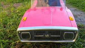 Восстановление старой детской машинки.