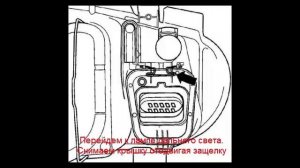 замена лампы ближнего и дальнего света на фольксваген гольф 4