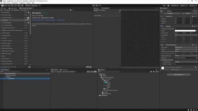Основы Tilemap в Unity 2D | Что такое Tilemap? | GameDev - Разработка игр смотреть онлайн