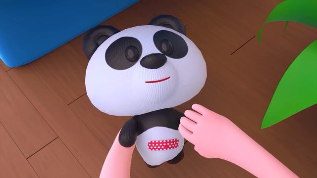 Five Little Pandas Song - Funny Kids Song - Nursery Rhymes Songs For Children - Songs for KIDS смотреть онлайн