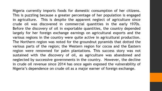 Reversing Nigeria’s Food Import Dependency Agricultural Transformation AD 21 1 12 смотреть онлайн