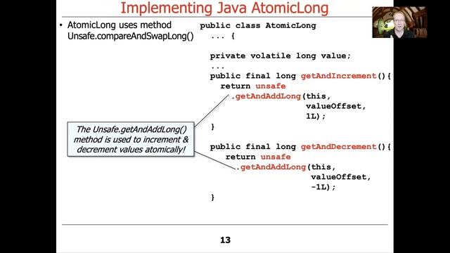 Implementing Java AtomicLong & AtomicBoolean смотреть онлайн