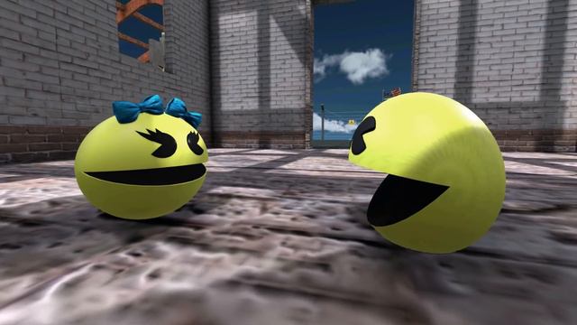 Pacman & Robot Pacman & Iron Pacman Vs Spiky Monster Pacman & Cartoon Cat