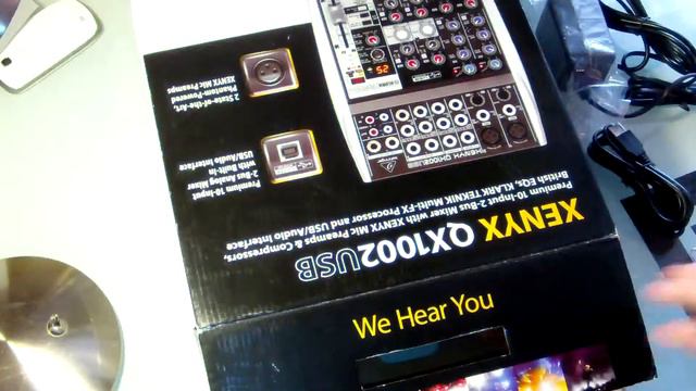 UNBOXING: Behringer Xenyx QX1002USB (DEUTSCH/GERMAN) FULL HD смотреть онлайн