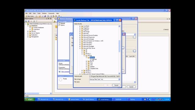 How to Restore a Database on MS SQL Server смотреть онлайн