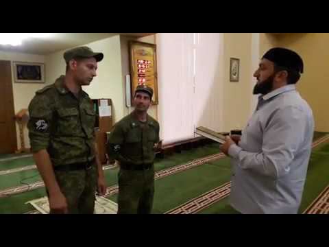 Уроженец города Ташкент принял в Грозном  ИСЛАМ