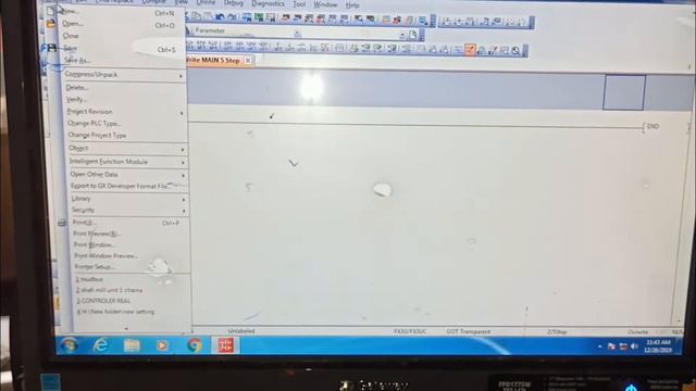 How Upload & Download Program In Mistubishi fx3u/le3u Plc смотреть онлайн
