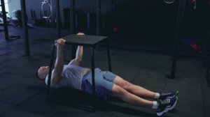 Горизонтальные подтягивания от стола/ Horizontal table row