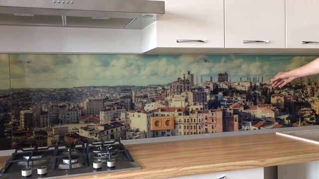 Стеклянный фартук для кухни. Скинали. смотреть онлайн