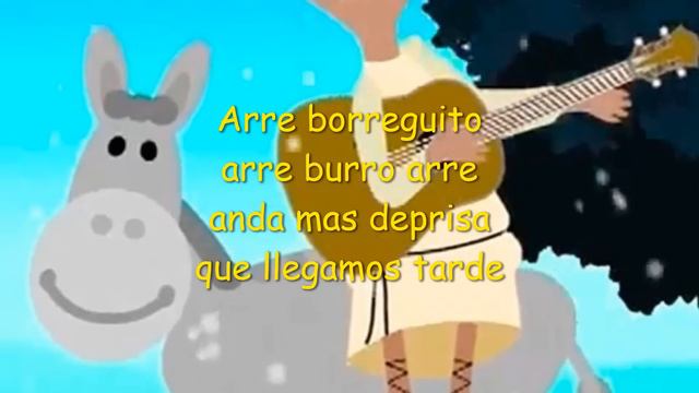 Arre Borriquito Letra Villancicos