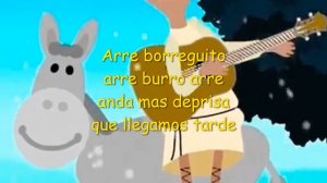 Arre borriquito Letra Villancicos