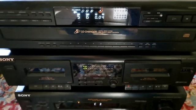 sony receiver str se 381& sony cassette deck tc - we 471 & sony cdp-c661 смотреть онлайн