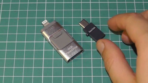 Микро флешка USB Type-C для Android: обзор и тесты SanDisk 32 Gb
