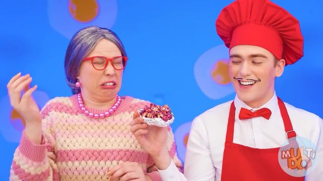 Défi De Cuisine Moi Vs Grand-Mère | Situations Alimentaires Amusantes Par Multi DO Challenge