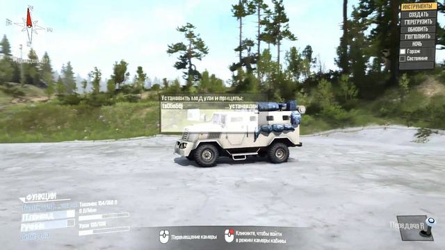 МОД СПМ 3 «МЕДВЕДЬ» ДЛЯ SPINTIRES MUDRUNNER смотреть онлайн