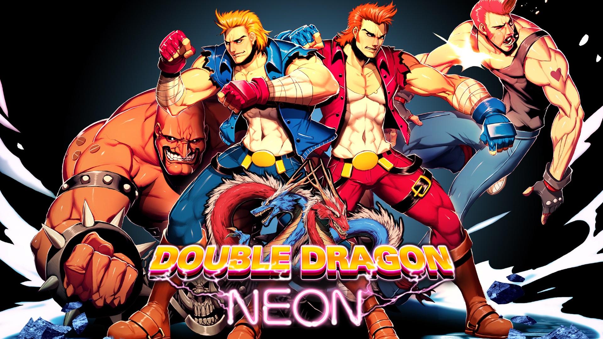 Прохождение Double Dragon: Neon - Mission 1. Main street