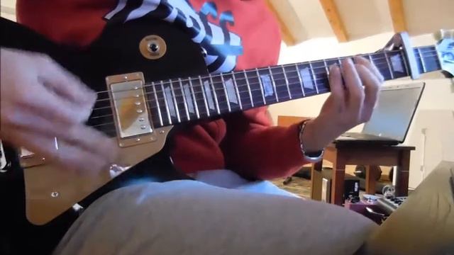 Gibson les paul Metal Riff смотреть онлайн
