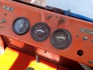 Трактор Т-16. Кабина.