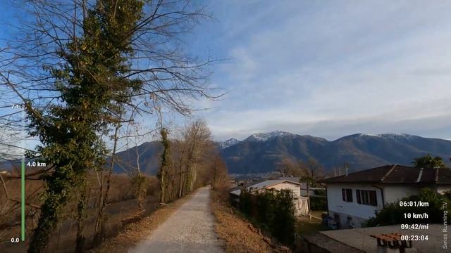 Locarno ?? Schweiz Wunderland | Laufband Laufen | Virtual Run #70 смотреть онлайн