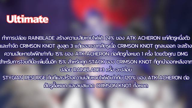 【Honkai star rail】Acheronตัวละครที่Ultimateน่าจะแรงที่สุดในเกมละในแพท2.1 смотреть онлайн