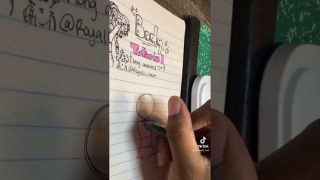 TikTok Body Tutorial Drawings смотреть онлайн