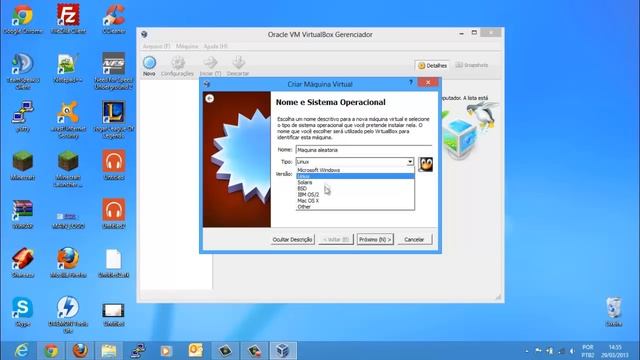 Instalação do Oracle VM Virtual Box смотреть онлайн