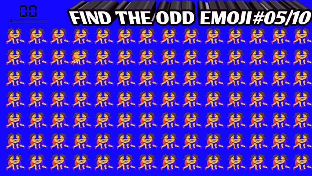 HOW GOOD ARE YOYR EYES/#107\FIND THE ODD EMOJI OUT/EMOJI PUZZLE OUT QUIZ смотреть онлайн