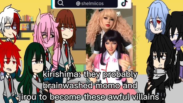 mha x danganronpa au|| mha reacts to ??? as danganronpa characters|| part 3/3 смотреть онлайн