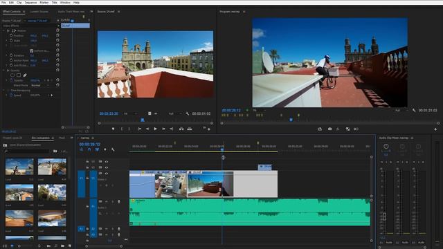 Time Remapping  в Premiere Pro.