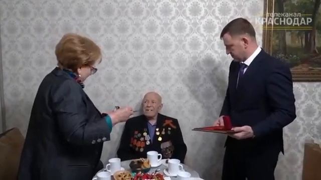 Белозерцев Александр Васильевич вручение МЕДАЛИ ПОЧЕТНЫЙ ГРАЖДАНИН г. КРАСНОДАРА! смотреть онлайн