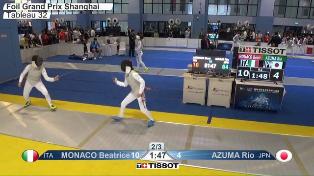 2019 457 T32 05 F F Individual Shanghai CHN GP YELLOW MONACO ITA vs AZUMA JPN смотреть онлайн