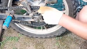 Делаем заднию звездочку на мопед дельта