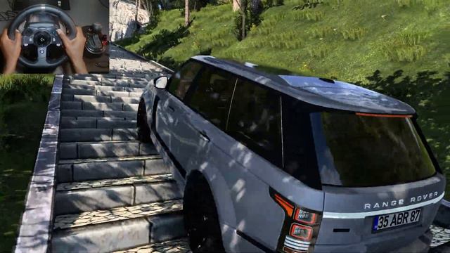 Range Rover SVR Sport Relaxing Forest Drive | ETS 2 Simulator | Logitech G920 Gameplay смотреть онлайн